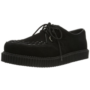 Black Suede 2,5 cm CREEPER-602S Mens Creepers Shoes