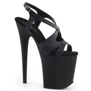 Leatherette 20 cm FLAMINGO-831 Platform High Heels Shoes