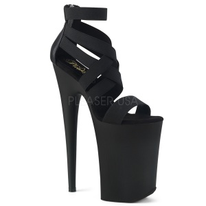 Leatherette 23 cm INFINITY-969 Platform High Heels Shoes