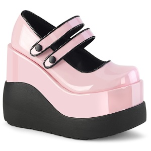 Patent 13 cm VOID-37 alternative shoes platform rose