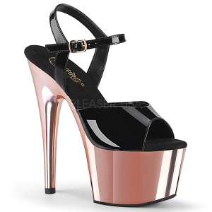 Patent 18 cm ADORE-709 Rose Platform High Heels Shoes