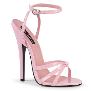 Rose 15 cm Devious DOMINA-108 high heeled sandals