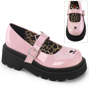 Rose 6,5 cm RENEGADE-56 emo platform maryjane shoes with buckles