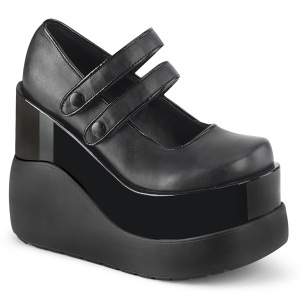 Vegan 13 cm VOID-37 alternative shoes platform black