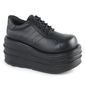 Vegan 9 cm TEMPO-08 Platform Mens Gothic Shoes