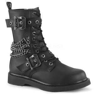 Vegan BOLT-250 demoniacult ankle boots - unisex combat boots