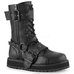 Vegan VALOR-220 demoniacult ankle boots - unisex combat boots