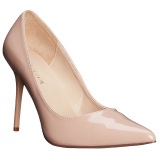 Beige Shiny 10 cm CLASSIQUE-20 Pumps High Heels for Men