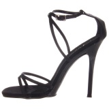 Black 11,5 cm GALA-41 High Heeled Stiletto Sandal Shoes