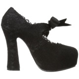 Black 13 cm DEMON-11 lolita gothic platform shoes