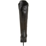 Black 13 cm SEDUCE-2024 High Heeled Lace Up Boots