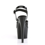 Black 18 cm ADORE-708N Platform High Heels Shoes