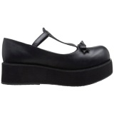 Black 6 cm SPRITE-03 lolita shoes gothic platform shoes