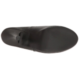 Black Leatherette 11,5 cm PINUP-01 big size pumps shoes