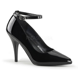 Black Patent Shiny 10 cm VANITY-431 Pumps with low heels