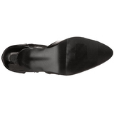 Black Shiny 8 cm DIVINE-415W High Heel Pumps for Men