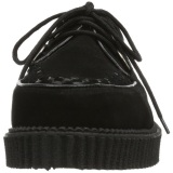 Black Suede 2,5 cm CREEPER-602S Mens Creepers Shoes