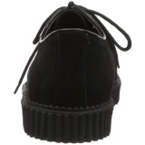 Black Suede 2,5 cm CREEPER-602S Mens Creepers Shoes