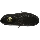 Black Suede 2,5 cm CREEPER-602S Mens Creepers Shoes