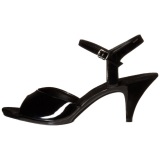 Black Varnish 8 cm BELLE-309 High Heels for Men