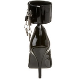 Black Varnished 10,5 cm VANITY-434 Pumps with low heels