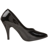 Black Varnished 10 cm DREAM-420 high heel pumps classic