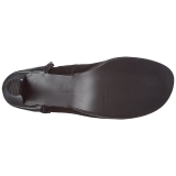 Black Velvet 9,5 cm GLAM-300 High Heeled Overknee Boots