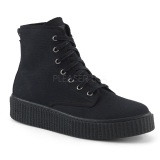 Canvas 4 cm SNEEKER-201 Mens sneakers creepers shoes