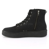 Canvas 4 cm SNEEKER-201 Mens sneakers creepers shoes