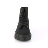 Canvas 4 cm SNEEKER-201 Mens sneakers creepers shoes