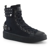 Canvas 4 cm SNEEKER-266 Mens sneakers creepers shoes