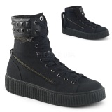 Canvas 4 cm SNEEKER-270 Mens sneakers creepers shoes