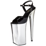 Chrome 25,5 cm BEYOND-009 extrem platform high heels shoes