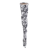 Dollar bills 20 cm FLAMINGO-3000DP Exotic pole dance overknee boots