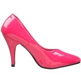 Fuchsia Shiny 10 cm DREAM-420 Pumps High Heels for Men