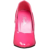 Fuchsia Shiny 10 cm DREAM-420 Pumps High Heels for Men