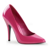 Fuchsia Shiny 13 cm SEDUCE-420 Pumps High Heels for Men