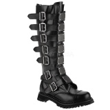 Genuine leather RIOT-21MP demonia boots - unisex steel toe combat boots