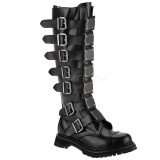 Genuine leather RIOT-21MP demoniacult boots - unisex steel toe combat boots