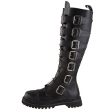 Genuine leather RIOT-21MP demoniacult boots - unisex steel toe combat boots