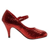 Glitter pumps 8 cm GLINDA-50G cosplay mary jane pumps princess shoes