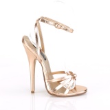 Gold Rose 15 cm Devious DOMINA-108 high heeled sandals
