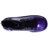 Hologram 13 cm DemoniaCult CAMEL-203 chunky goth ankle boots