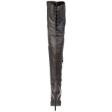 Leather 13,5 cm INDULGE-3011 Platform Thigh High Boots