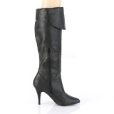 Leatherette 10 cm VANITY-2013 Women Knee Boots