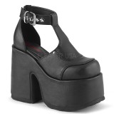 Leatherette 12,5 cm Demonia CAMEL-103 lolita platform shoes