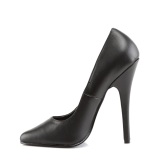 Leatherette 15 cm DOMINA-420 Pumps High Heels for Men