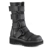 Leatherette 3 cm LILITH-211 demonia boots platform