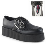 Leatherette 5 cm V-CREEPER-516 Mens Creepers Shoes