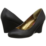 Leatherette 7,5 cm KIMBERLY-08 big size pumps shoes